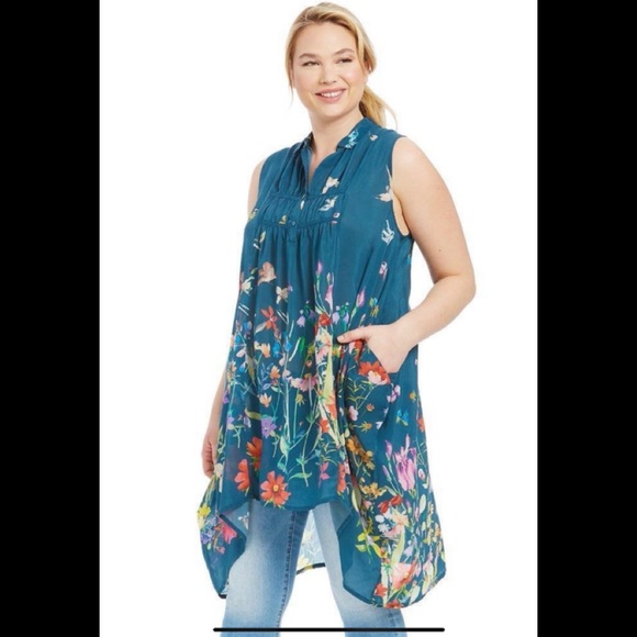 Johnny Was Summy Long Tunic/ Dress - Picture 2 of 7